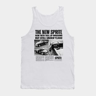 AUSTIN HEALEY SPRITE - advert Tank Top